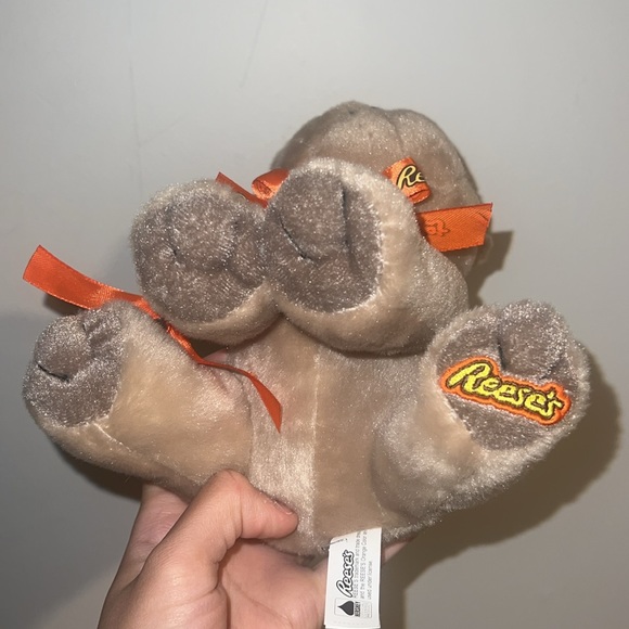 Dog Plushie Reese's Bow stuff animal dog Pitbull bulldog cute stuff animal soft - Picture 3 of 9